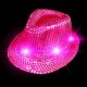 Gorro Luces Led con Lentejuelas