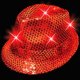 Gorro Luces Led con Lentejuelas